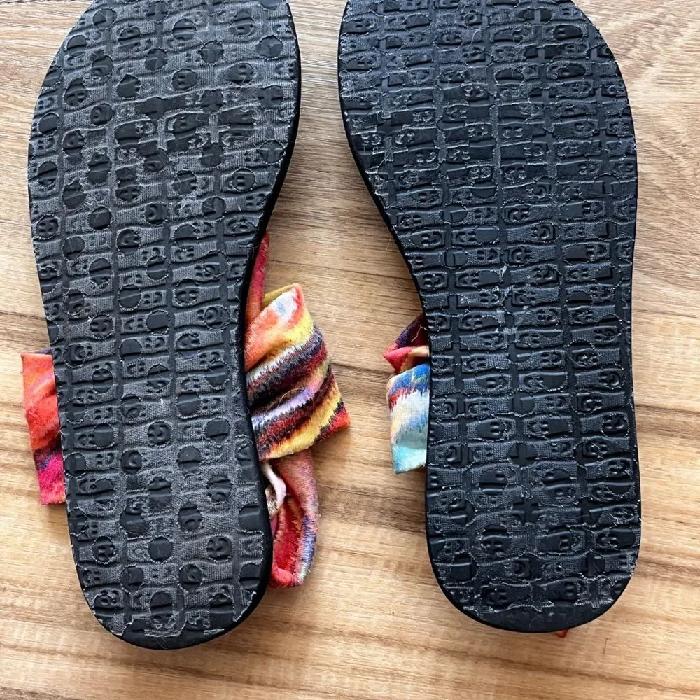 Sanuk yoga sling sandals womens thong flip flop sandals size 5 - Picture 5 of 6